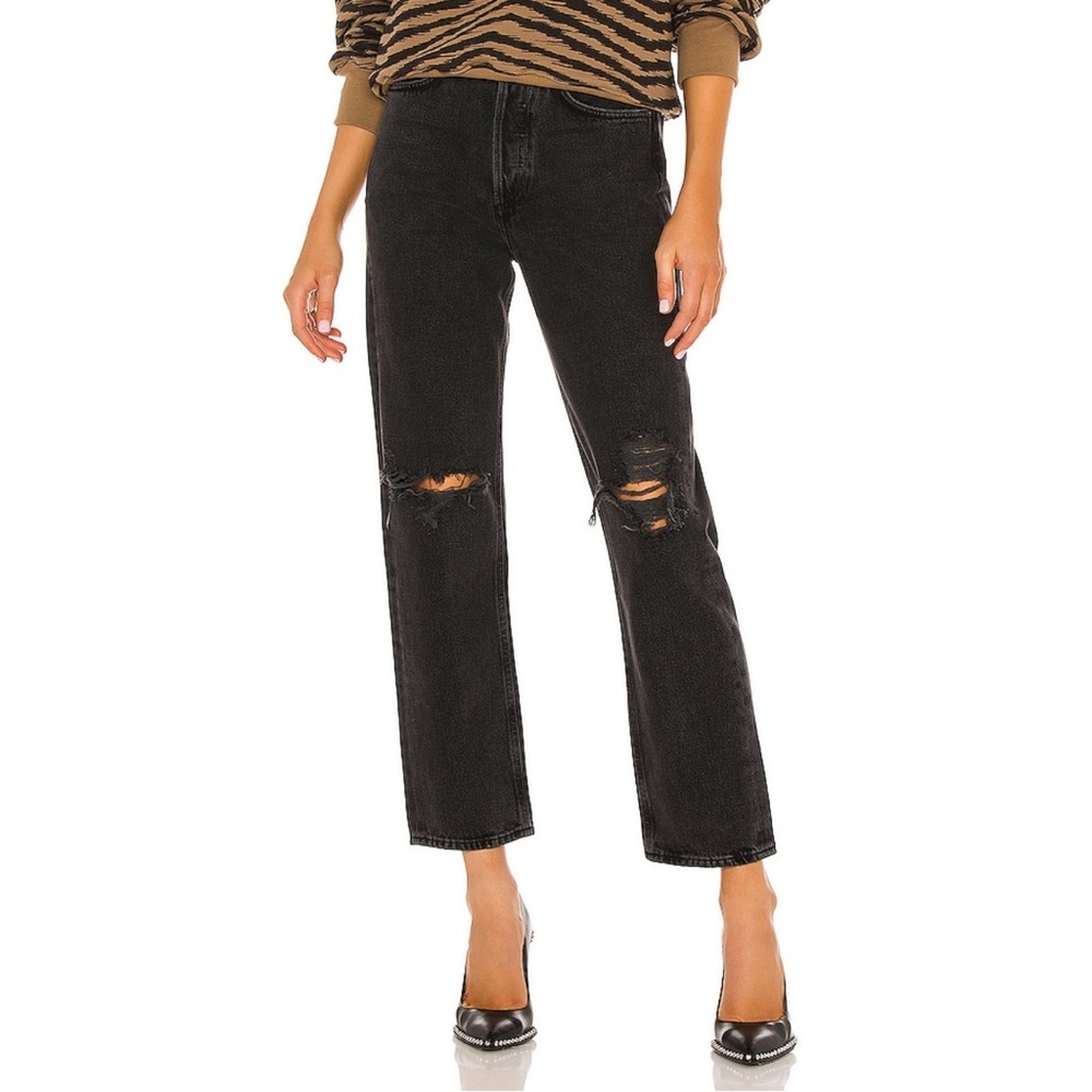 Agolde 90’s Mid Rise in Smokestack